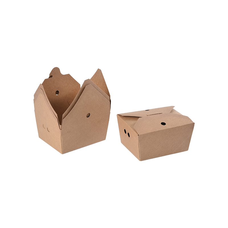 クラフト紙テイクアウトボックス食品容器
