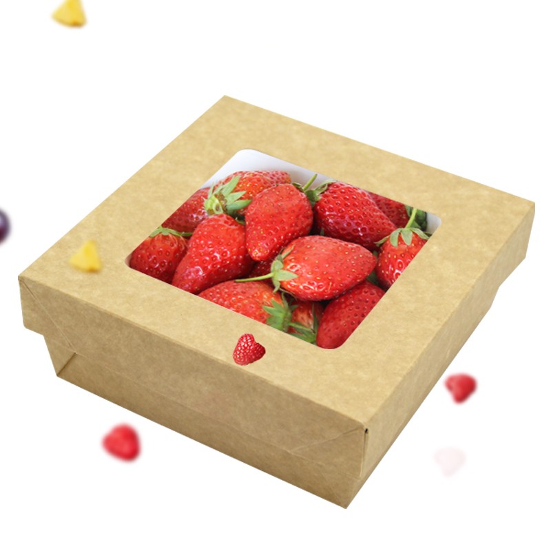 蓋付きケーキボックス