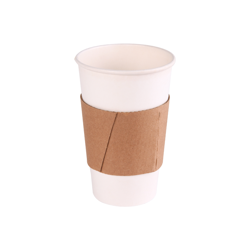 リサイクル可能な紙カップホルダースリーブ